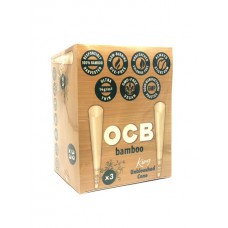 OCB Bamboo Cone King 3pk 32ct